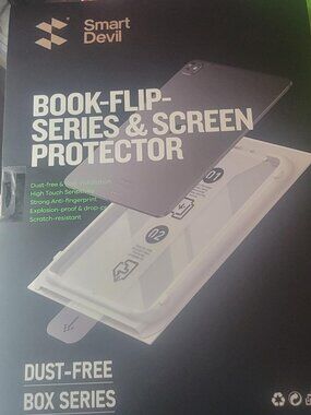 Smart Devil Book-Flip Screen Protector for iPad Air 11" M2 (2024) New Sealed